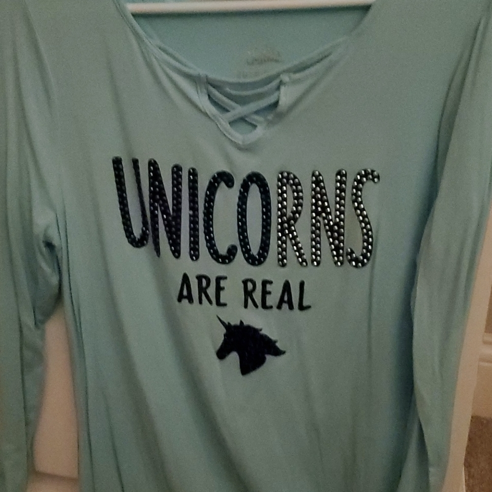 Blue unicorns are real shirt🦄